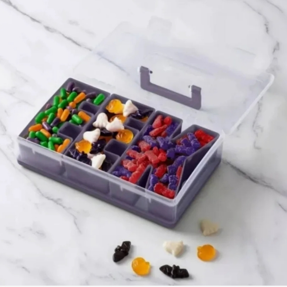 CWC Cook With Color Purple "EEK" Perfecr On The Go Snack Box